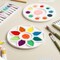 11 Wells Round Porcelain Porcelain Watercolor Palette Paint Tray Palettes Ceramic Watercolor Pallets Paint Holder Painting Palette for Kids or Students to Paints on School Project or Art Class